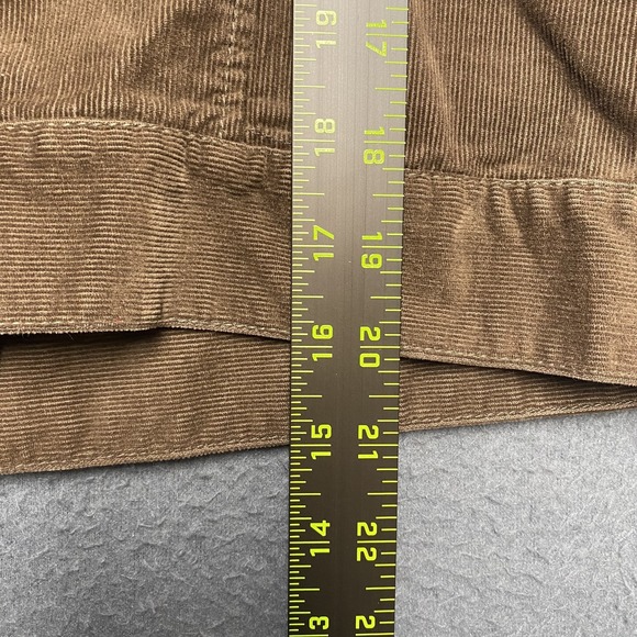 Old Navy Jacket Womens Medium Brown Corduroy Button Front Trucker Casual - Picture 8 of 9